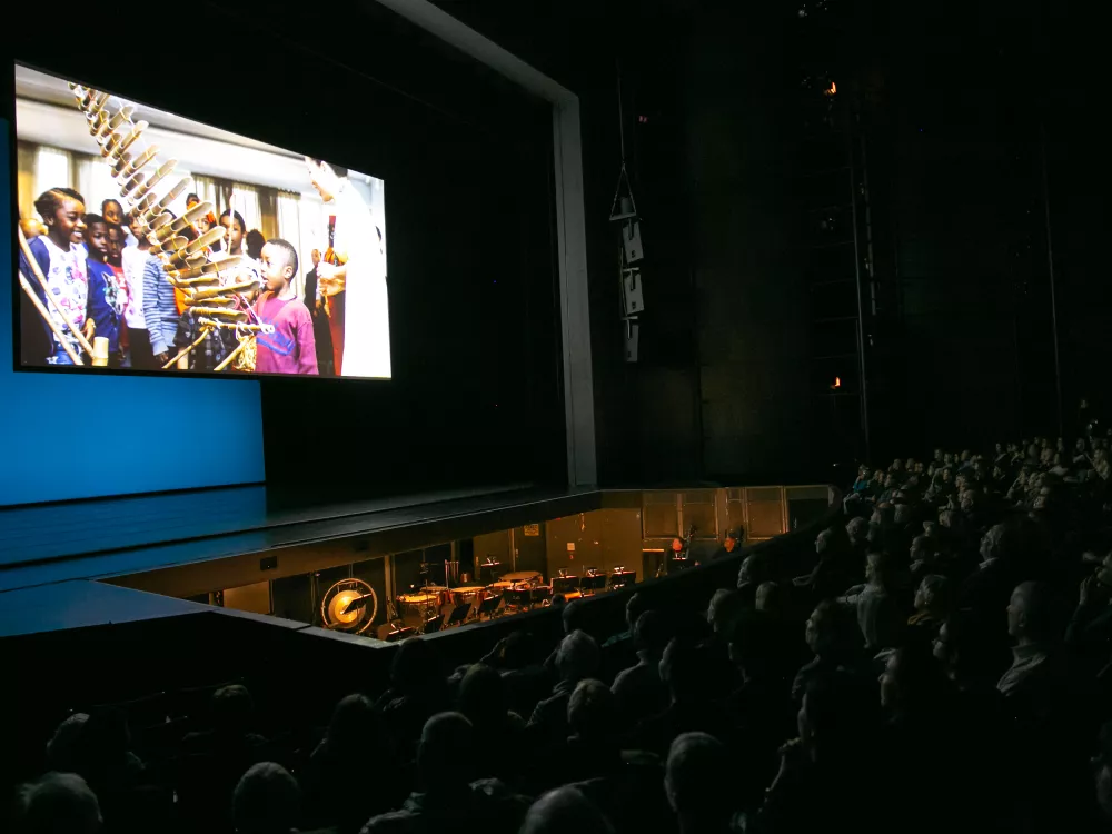 Picture of the Harris Theater stage