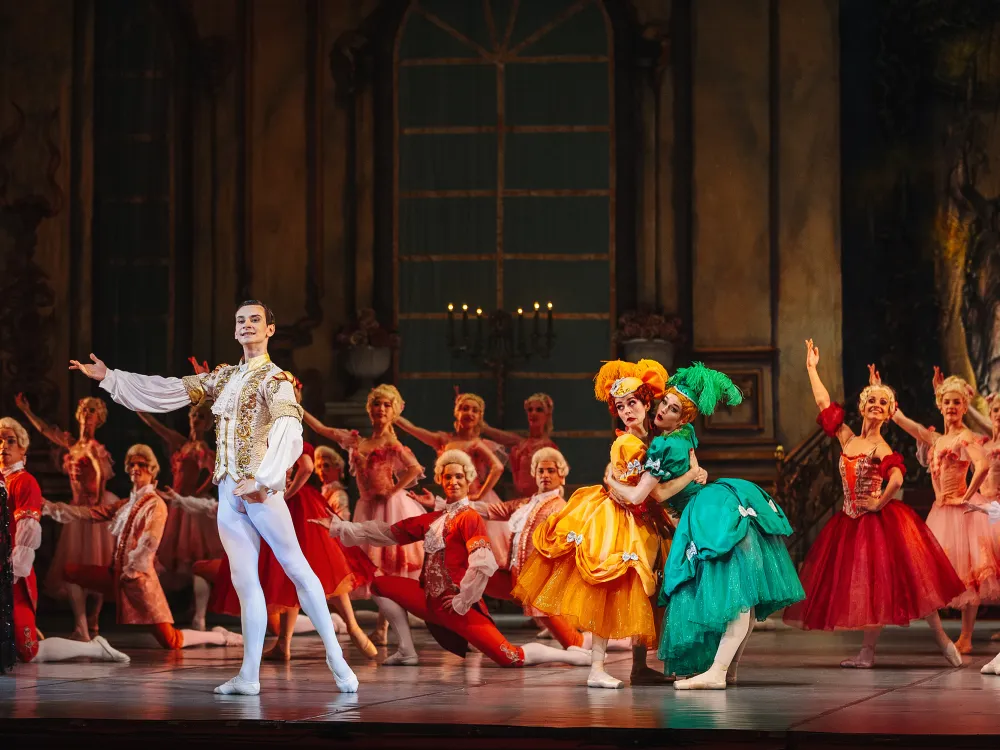 A cast of Cinderella characters