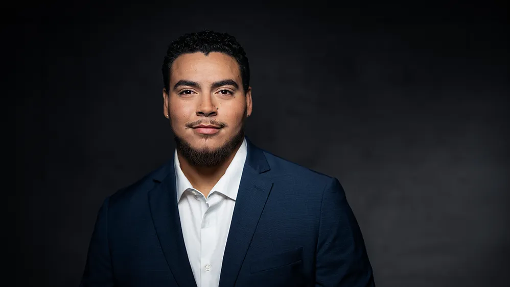 A young man's headshot