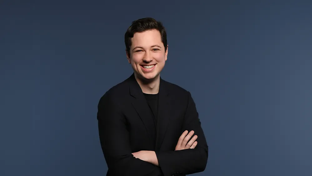 A young man's headshot