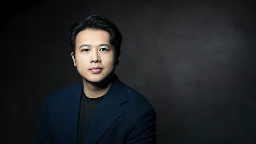 A young man's headshot
