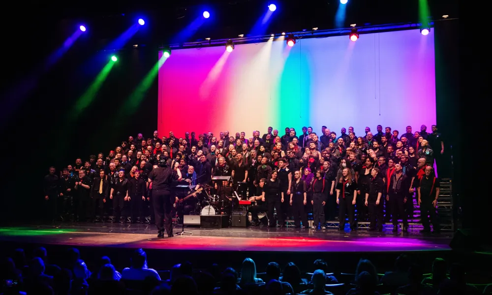 A men's chorus