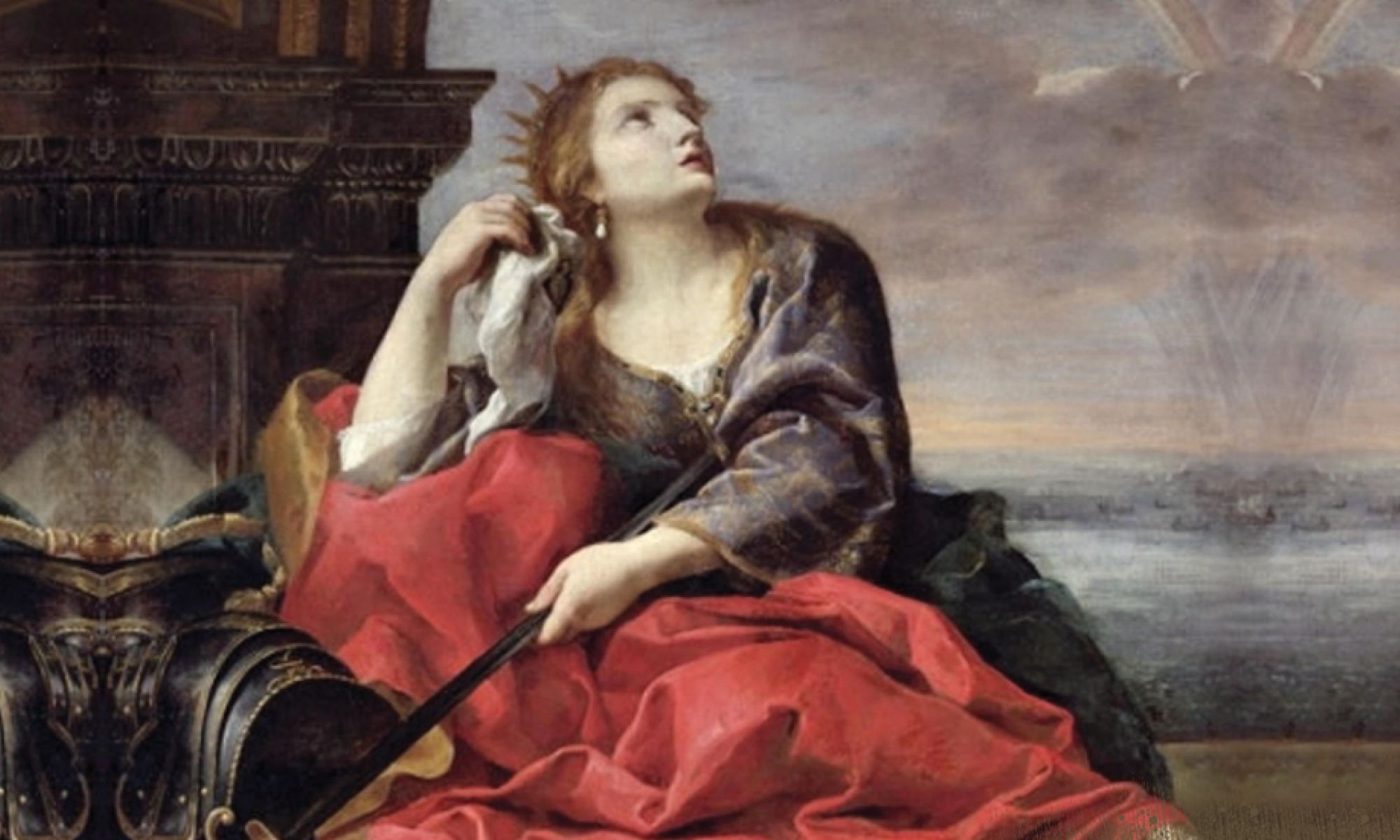 Painting representing classical heroines