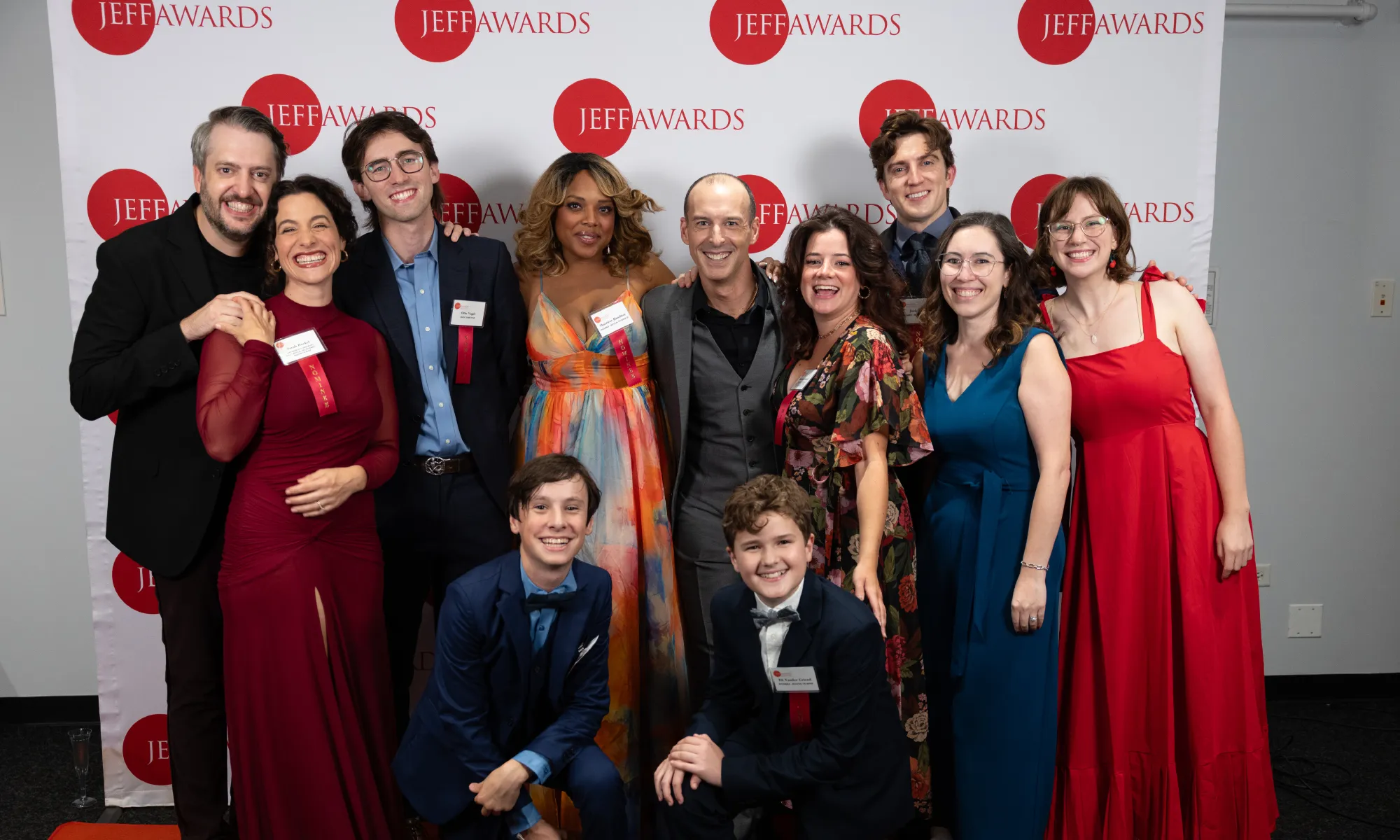 Falsettos Cast at the Equity Jeff Awards