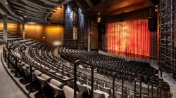 Image of the Harris Theater venue stage left