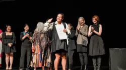 Awardees on stage at Designight 2023.