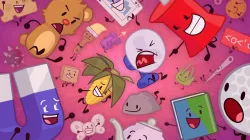 Several cartoon characters 