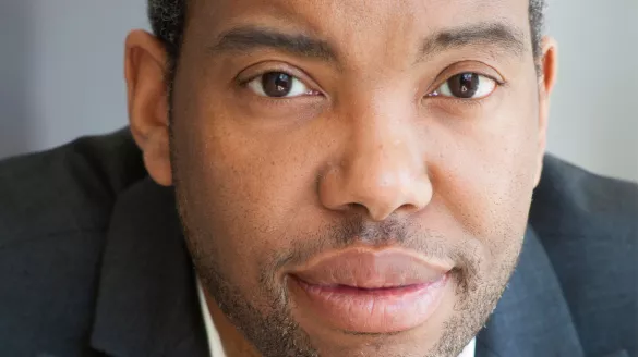 A photo of author and journalist Ta-Nehisi Coates.