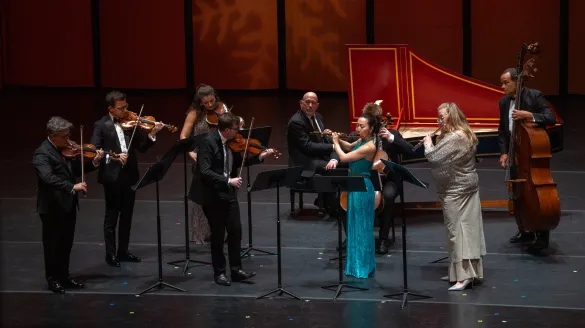 The Chamber Music Society of Lincoln Center performing.
