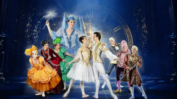 A cast of Cinderella characters
