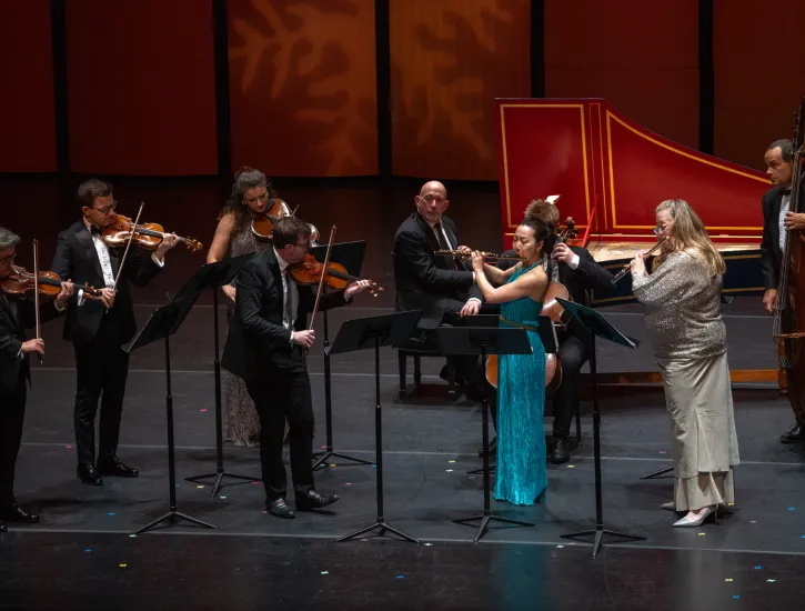The Chamber Music Society of Lincoln Center performing.